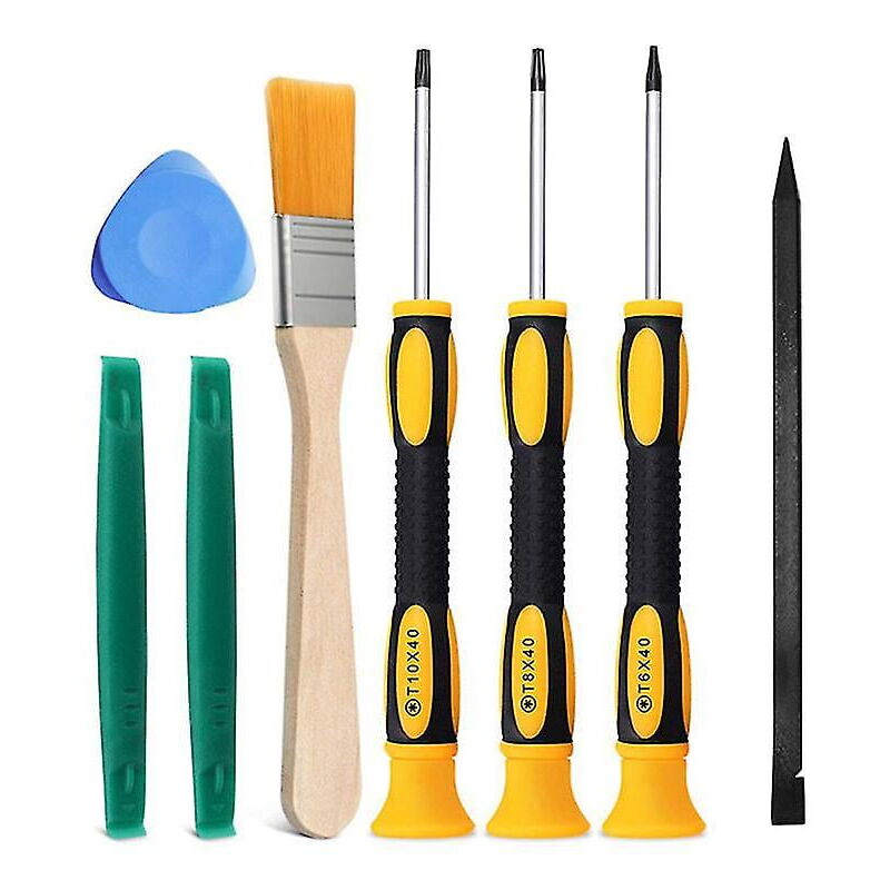 8 pièces/ensemble Torx T8 T6 T10 H35 tournevis outils d'ouverture ensemble kit d'outils de réparation tournevis levier pour un