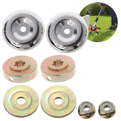 8 piezas de accesorios universales para cabezal de desbrozadora, tuercas de fijación para cabezal de corte para desbrozadora Stihl