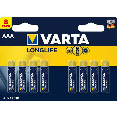 Piles VARTA AAA alcalines pour télécommandes FUT et Miboxer - ®