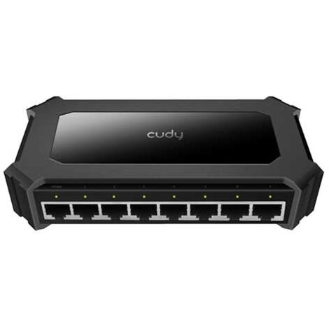 8-ports 10/100/1000Mbps Gigabit Desktop Switch LAN plug&play Cudy GS108D