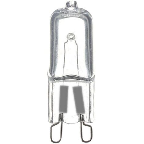 8 PZ Lampade Alogena Dimmerabile G9 33W 460 Lumen Bianco Caldo 2800K