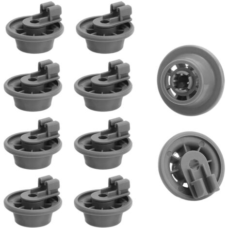 8 rouleau,plastique,pour panier inférieur,lave-vaisselle,bosch siemens neff