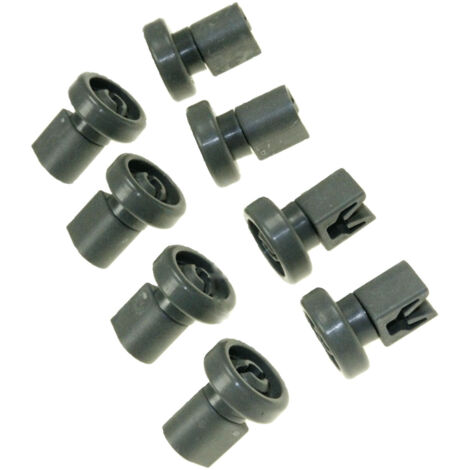 8 Roulettes panier supérieur (200568-12520) (50286967000) Lave-vaisselle 2005683059172325487 ELECTROLUX, FAURE, ARTHUR MARTIN E