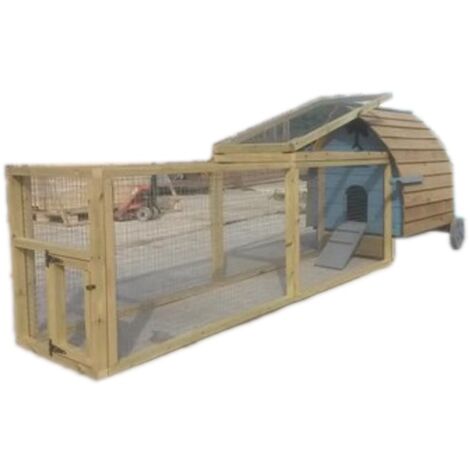 8' Run for chicken pod