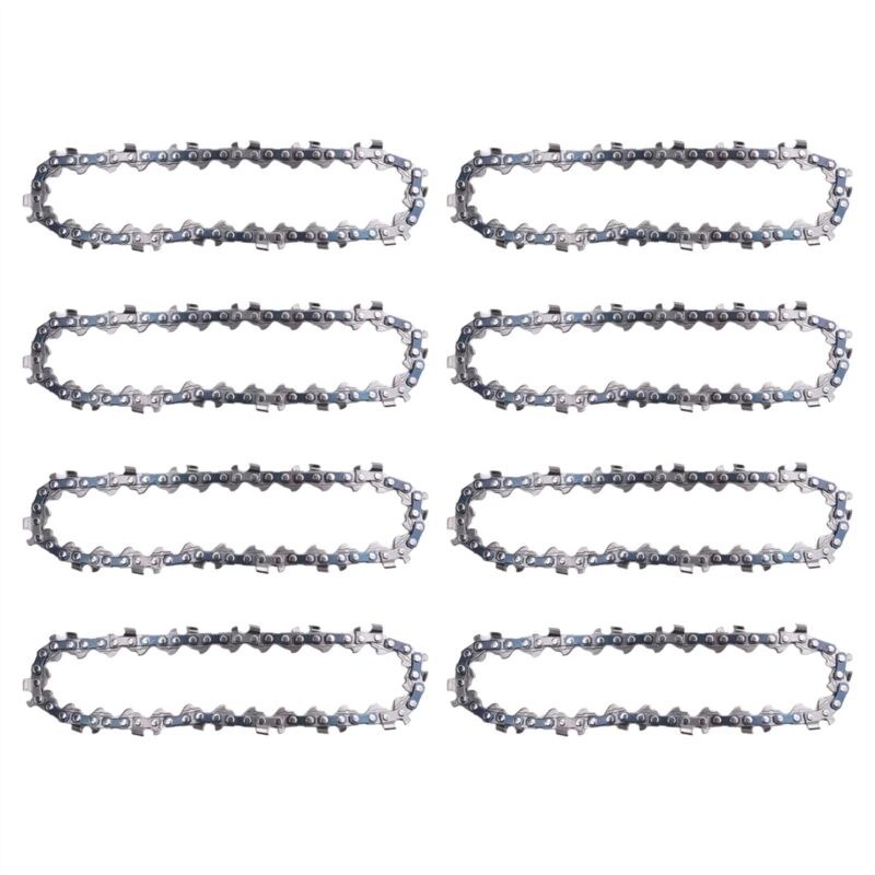 Image of 8 StüCk 4 Mini Stahl Kette Elektrische Garten SäGe ZubehöR Werkzeug