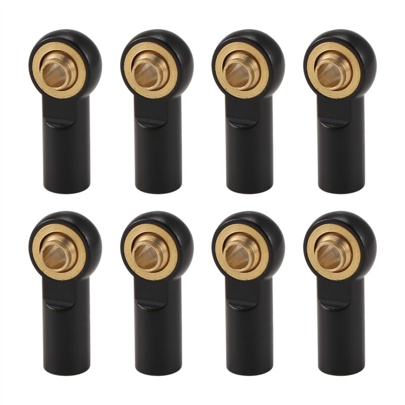 Image of Tlily - 8 StÜCke M3 Gelenk Verbindungs Stange Stangen Dichtungen Kopf Spur für 1/10 rc Auto Schwarz