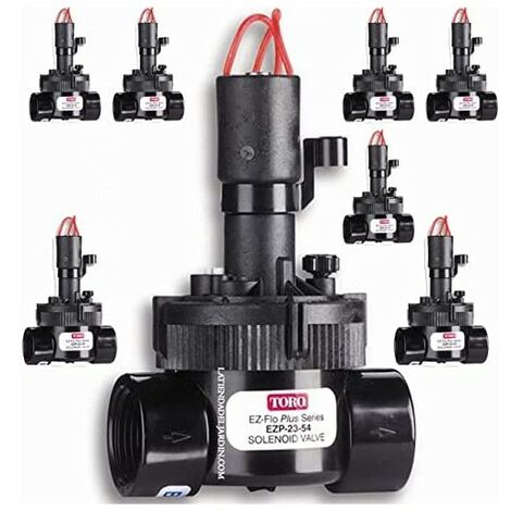 8 Stück Bewässerungsmagnetventil 1'' 24V EZ Flo Plus von Toro, Gewindebuchse