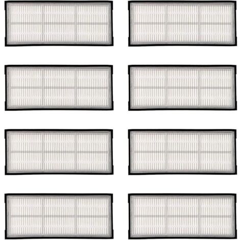 (8 Stück) HEPA-Filter für Roborock S7, S7+, S7 MaxV, S7 MaxV Plus, S7 MaxV Ultra, S8 Pro Ultra, S8 und S8+, Filterzubehörset für