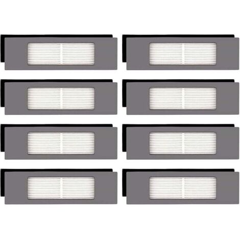 (8 Stück) N10 HEPA-Filter für Ecovacs DEEBOT OZMO N10 N10 Plus 920 950 T8 AIVI Max T9 T5 N5 N7 N8+ N8 Pro Plus Roboter-Staubsauger