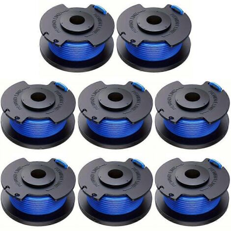 8-teiliges Ersatz-Drahtspulen-Set für Ryobi 18V 24V 40V Rasenmäher-Fadenspulen, AC14RL3A