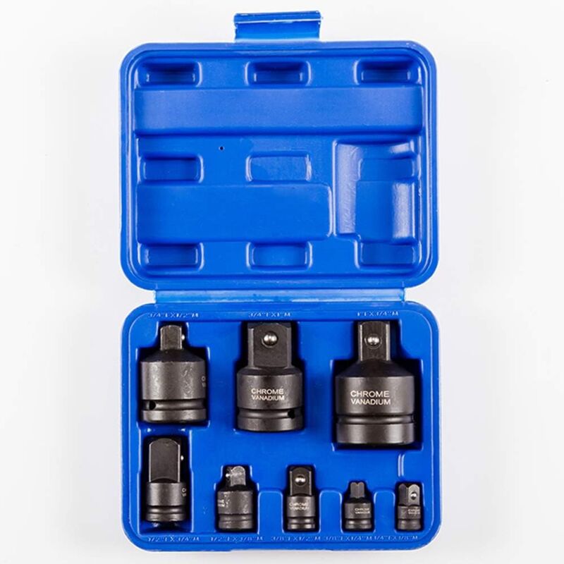 Image of 8 tlg Kraft-Stecknuss-Adapter,8-teiliges Schlagadapter-Set