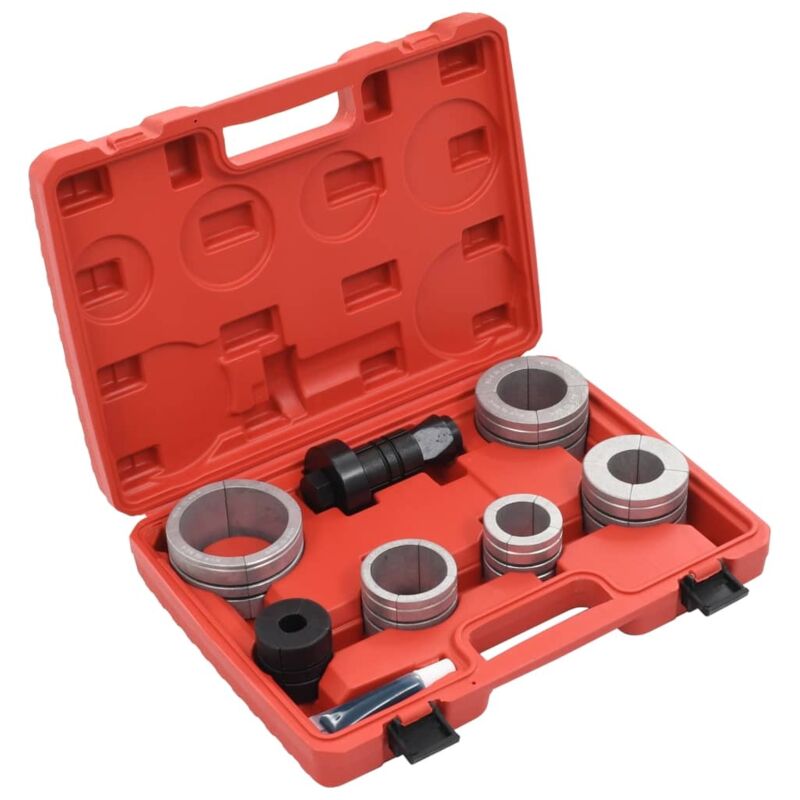 8-tlg. Rohraufweiter-Set Kohlenstoffstahl und Aluminium - Vidaxl