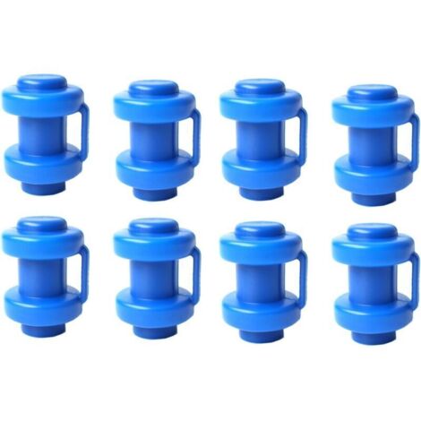 8 Trampoline End Caps, Suitable for All Shared Trampoline Net Poles, Trampoline Safety Net Accessories