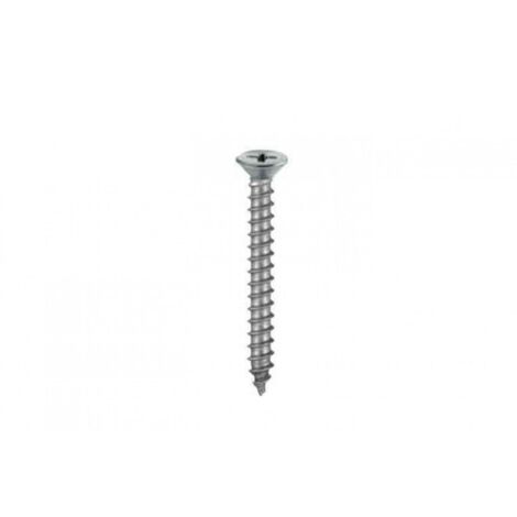 8 VITI AUTOFILETTANTI TESTA PIANA SVASATA INOX 4,8X50MM.