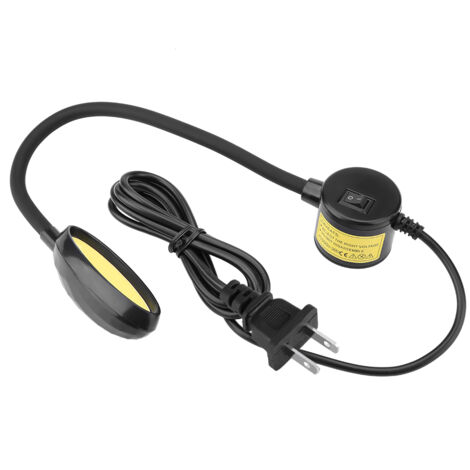 8-W-COB-LED-Nähmaschinenleuchte, verstellbarer Magnetfuß, Arbeitsleuchte für Näharbeiten, US-Stecker 110–265 V