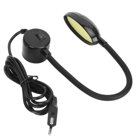 8-W-COB-Nähmaschinenleuchte mit 48 LEDs, Magnetfuß und EU-Stecker, AC/DC 85–265 V