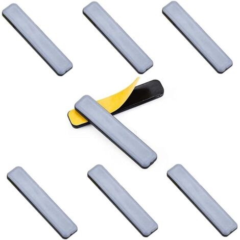 8 x 15 x 75 mm Teflon Planeurs Lourds Téflon Plaquettes pour les Meubles, les Tapis, Surface de Glissement en PTFE pour faciliter le déplacement de Meubles Lourds