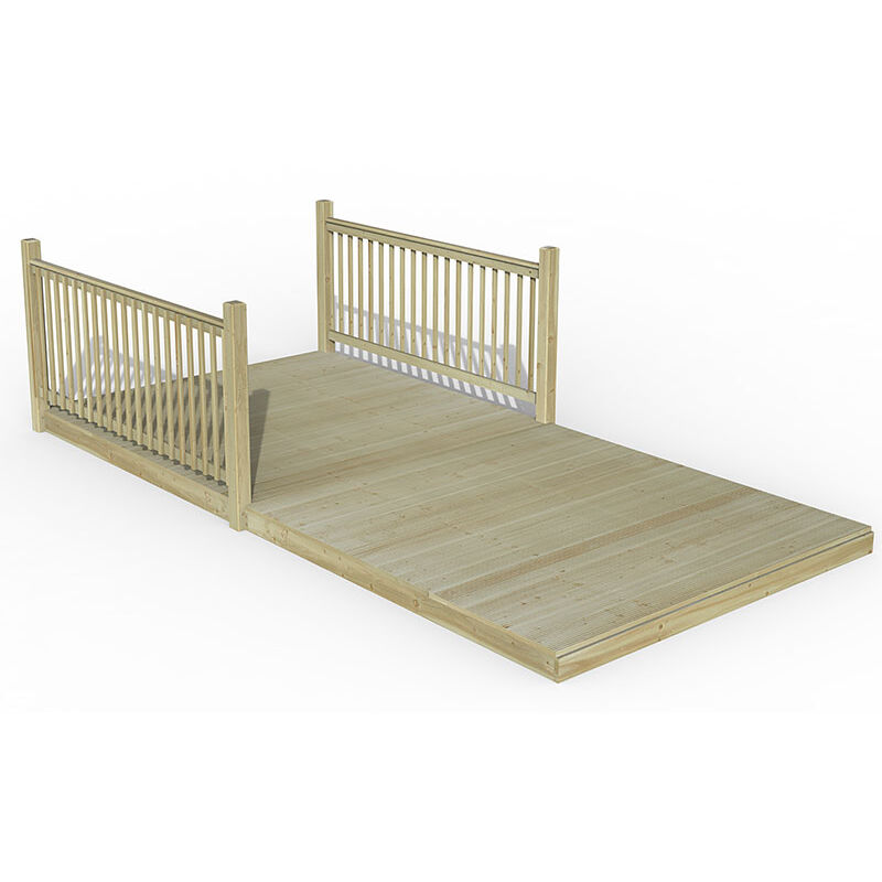 8’ x 16’ Forest Patio Decking Kit No. 3 (2.4m x 4.8m)