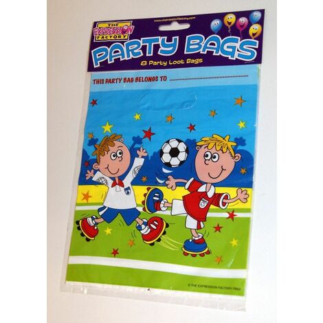 8 x 2 PARTY BAGS FOOTBALLERS