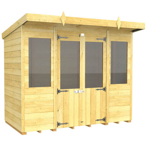 8 x 4 Pent Summer House