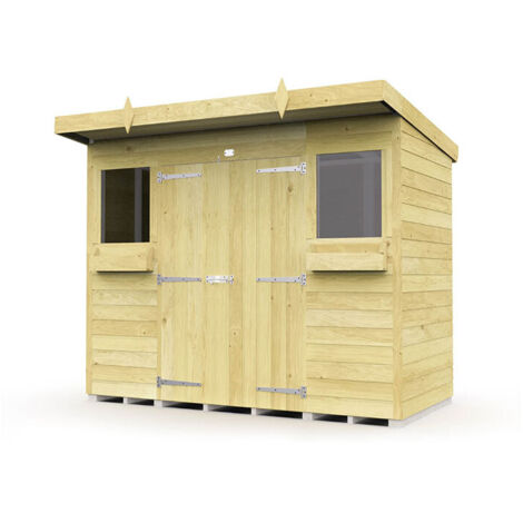 8 x 4 Pent Summer Shed