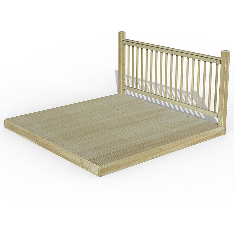 8’ x 8’ Forest Patio Decking Kit No. 2 (2.4m x 2.4m)