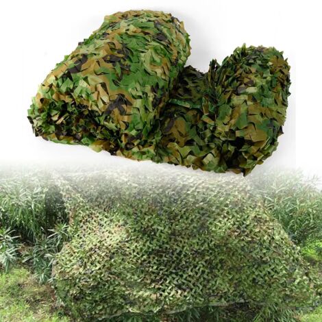 8 x 8 m camouflage chasse - filet camouflage Bundeswehr camouflage chasseur flecktarn