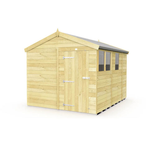 8 x 9 Apex Shed