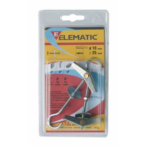 8 x ELEMATIC BLISTER ANCORA ETAF/OC OCCH CHIU 2 PZ