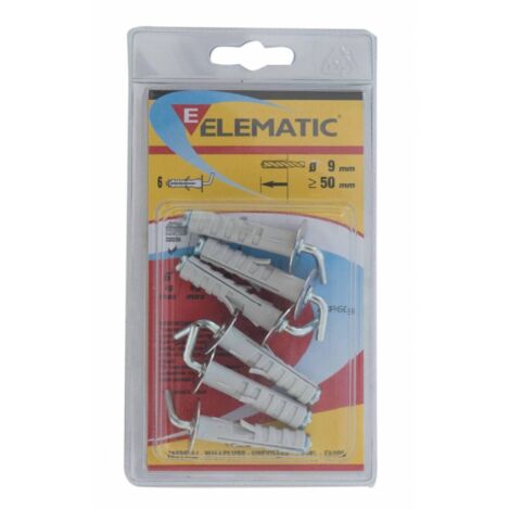8 x ELEMATIC BLISTER TASSELLO ENP/OA 9 OCCH APER 6 PZ