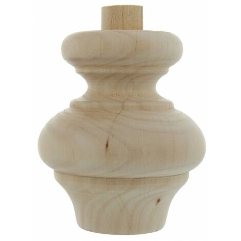 8 x PIEDE IN LEGNO ONTANO 53012 88X100 MM