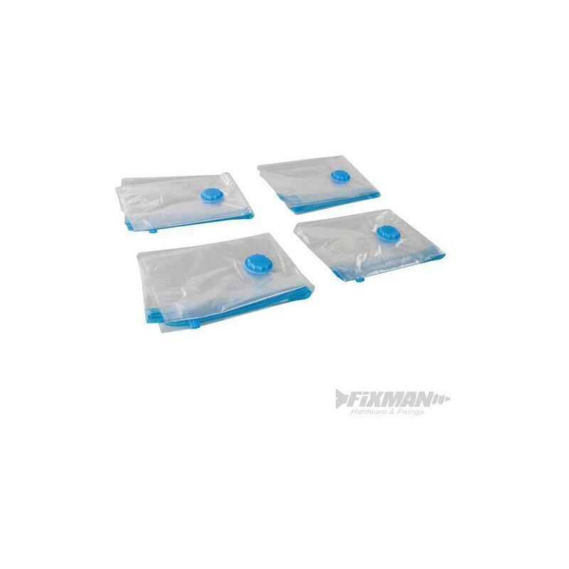 Image of Sacchetti salvaspazio riutilizzabili per biancheria asciugamano abbigliamento-4 Pezzi / 700 x 500 mm
