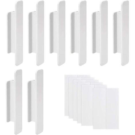 8 x selbstklebende Türgriffe, selbstklebende Fenstergriffe