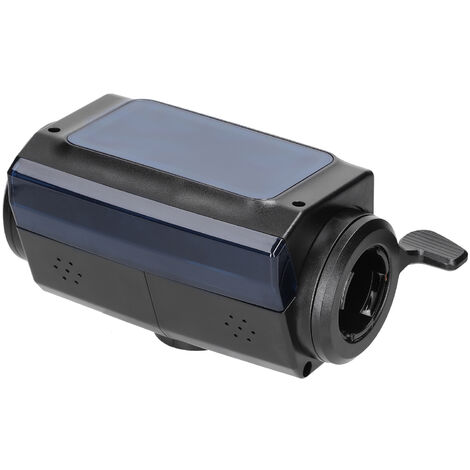 8 -Zoll -Elektro -Scooter -LCD -Display -Monitor -Abdeckung Leichter Schutzschutz mit Gaspedal Brems -Daumengriff - Modell：Schwarz
