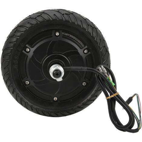 8-Zoll-Elektroroller-Motor, bürstenloser Radnabenmotor, 48 V, 350 W, mit 200 x 50 Vollreifen