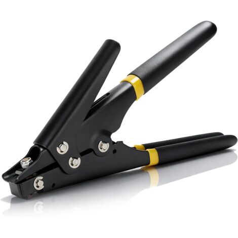 8-Zoll-Kabelbinderpistole, Spann- und Schneidwerkzeug (2,3–9,5 mm) zum Befestigen und Schneiden von Kabelbindern aus Kunststoff oder Nylon.