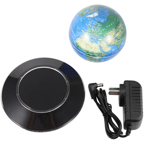 8-Zoll-Magnetglobus mit LED-Beleuchtung – Leuchtendes Geschenk, 100–240 V, australischer Stecker, blau