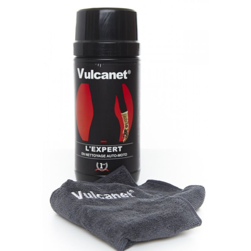 Vulcanet - 80 lingettes nettoyantes pour auto et moto automoto