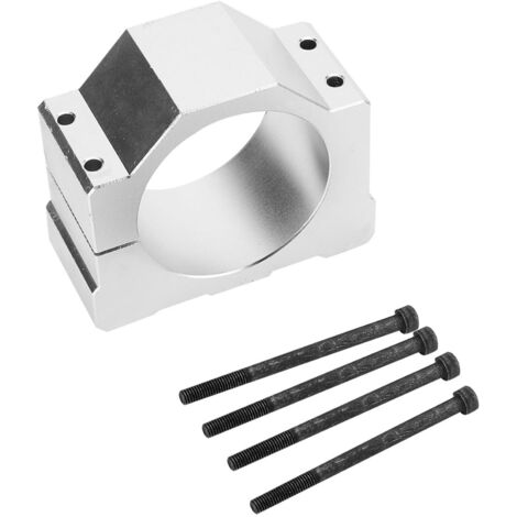 80-mm-CNC-Motorhalterung mit Grundplatte und Befestigungsmaterial