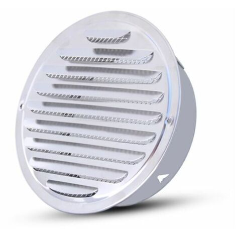 Ø 80 Mm Grille D'Aération - Ronde Grille D’Aération,Acier Inoxydable Grille D'Aération Trou,Ventilation Avec Filet, Rond Grille