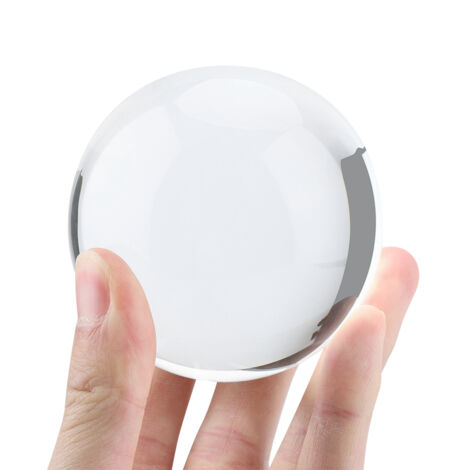 80-mm-Kristallglaskugel – Feng-Shui-Dekoration für Zuhause oder Büro – Geschenk
