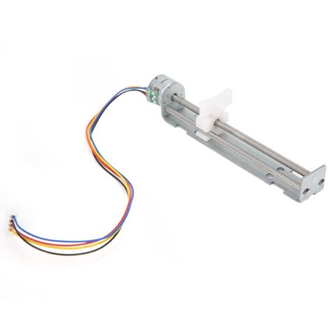 80-mm-Linear-Schrittmotor mit Schlitten, 2-phasig, 4-adrig für DIY-Lasergravurmaschine