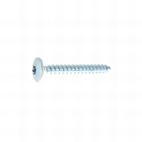 80 Vis Penture Torx acier zingués blanc 6.0 X 30 mm