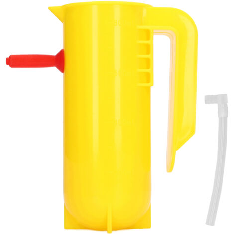 800-ml-Lammmilchflasche mit Griff und präziser Skala – Futter für Kälber, Ziegen und Kleintiere