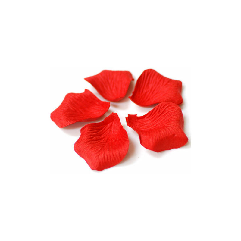 800 pièces Pétales de Rouges Artificiels, Petale Rouge, Petale de Rose - Mariage, Saint Valentin, Centre de Table, Anniversaire, Ambiance