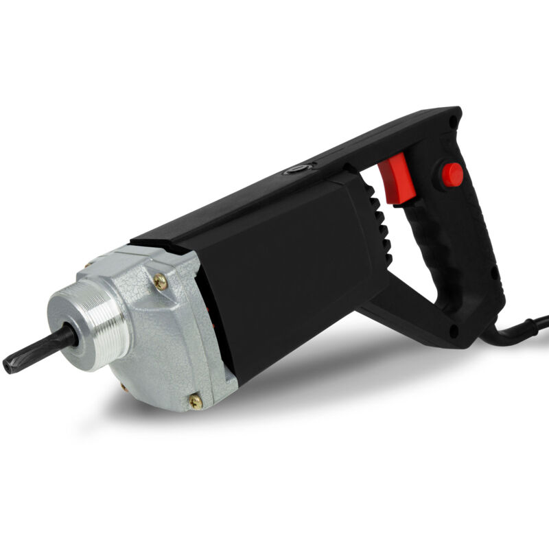 Vibreur à Béton Pièce de Rechange Moteur d'entraînement Électrique 800W, pour Tête Vibrante jusqu'à 2m de Longueur, 230V, Interrupteur Marche/Arrêt,