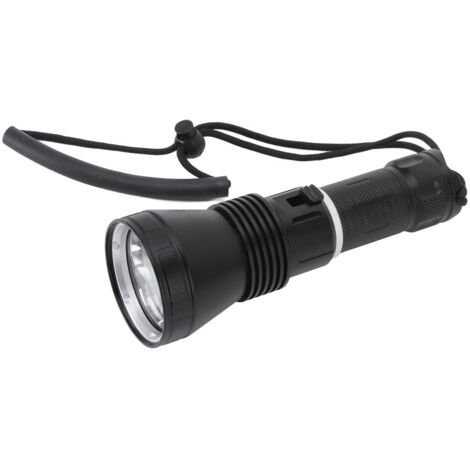 8000LM IPX8 wasserdichte Tauchlampe, tragbare Unterwasser-Videoleuchte mit Quad-Core-Prozessor, für Tauchtiefen bis zu 100 Metern, aus leichtem Aluminium.