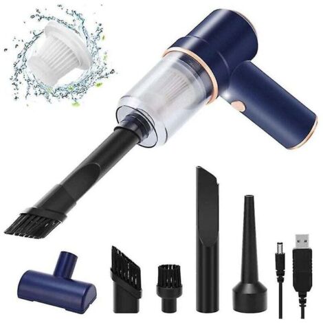 8000pa, aspirateur 120w rechargeable pour voiture, maison, bureau, animal de compagnie