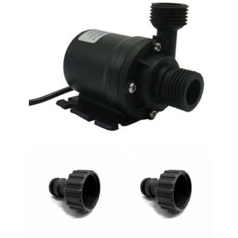 800L/H 5M pompe à eau Submersible DC 12V pompe amphibie pour étang étang Aquarium fontaine solaire piscine Circulation de l'eau