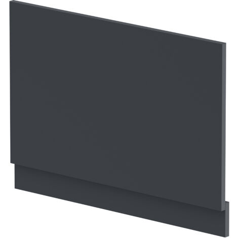 800mm Bath MDF End Panel & Plinth - Dark Grey